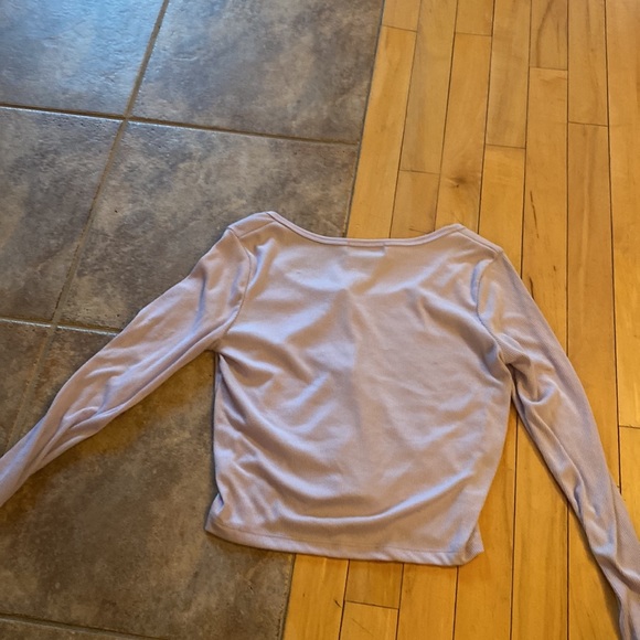 Lilac long sleeve shirt - Picture 2 of 3